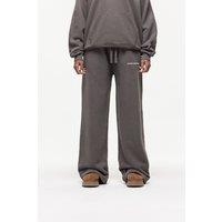 Good For Nothing Women's Vintage Washed Wide Leg Joggers in Taupe | Size: Small