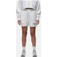 Good For Nothing Women's Relaxed Fit Jersey Shorts in White | Size: Small