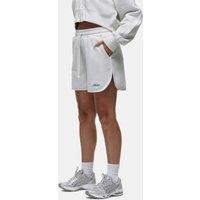 Good For Nothing Women's Relaxed Fit Jersey Shorts in White | Size: XS