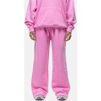 Good For Nothing Women's Contrast Stitch Relaxed Jogger in Pink | Size: Medium