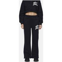 Good For Nothing Women's Flared Joggers in Black | Size: XS