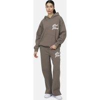 Good For Nothing Women's Relaxed Hoodie in Taupe | Size: XS