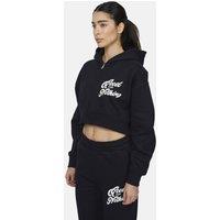 Good For Nothing Women's Relaxed Hoodie in Black | Size: Small