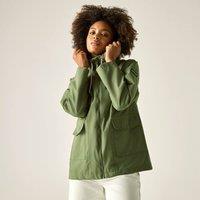 Regatta Women's Orlea Hooded Waterproof Jacket in Olive | Size: 8