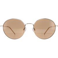 ELLE Women's Round Gold Brown 14908