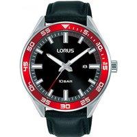 Lorus Men's RH941NX9 Classic 44mm Quartz Watch in Black