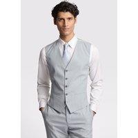 Ted Baker Men's Heath Slim Fit Sharkskin Waistcoat in Blue | Size: 46R