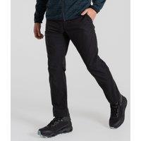 Craghoppers Men's Brisk Practical Lightweight Walking Water Repellant Trouser in Black | Size: 28R