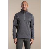 Craghoppers Men's Blake Half-Zip Insulating Active Fleece in Light Grey | Size: Small