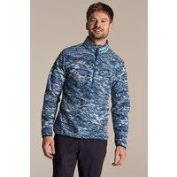 Craghoppers Men's National Trust Irt Half Zip Fleece in Blue | Size: XL