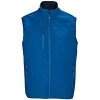 SOL'S Men's Falcon Softshell Body Warmer in Blue | Size: 4XL