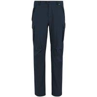 Regatta Men's Anti-Insect Travel Light Cargo Trousers in Mid Navy | Size: 34R