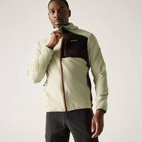 Regatta Men's Alven Full Zip Hooded Fleece in Black | Size: 3XL