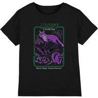 Steven Rhodes Adopt A Familiar Part 2 Kids T-Shirt, Black | Size: 9-11 Years