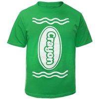 I Love Fancy Dress Green Crayon T-Shirt | Size: 7-8 Years