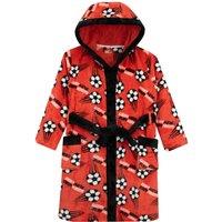 Harry Bear Boy's Long Sleeve Football Dressing Gown in Red | Size: 9-10 Years