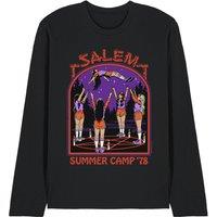Steven Rhodes Salem Summer Camp Long Sleeve T-Shirt, Black | Size: Medium