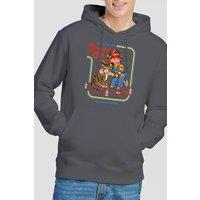 Steven Rhodes Caring For Your Demon Cat Hoodie, Charcoal | Size: XL