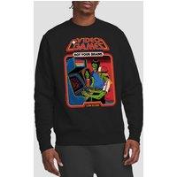 Steven Rhodes Video Games Rot Your Brains Sweatshirt, Black | Size: XL