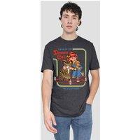 Steven Rhodes Caring For Your Demon Cat Tee, Charcoal | Size: 2XL