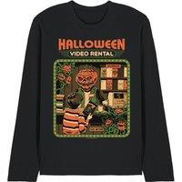 Steven Rhodes Video Rentals Long Sleeve T-Shirt, Black | Size: XL