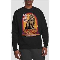 Steven Rhodes Talk To Your Cat Sweatshirt, Black | Size: Small