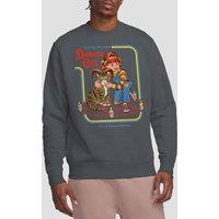 Steven Rhodes Caring For Your Demon Cat Sweatshirt, Charcoal | Size: Large