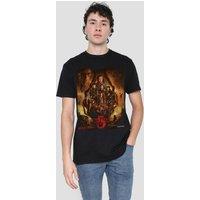Stranger Things The Finale Poster T-Shirt, Black | Size: Small