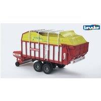 Bruder 1:16 Pttinger Jumbo 6600 Profiline Forage trailer in Red | Size: 1 Pack