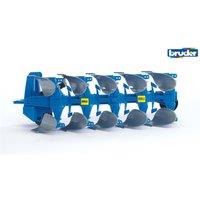 Bruder 1:16 Accessories: LEMKEN Plough in Blue | Size: 1 Pack