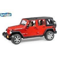 Bruder 1:16 Jeep Wrangler Unlimited Rubicon - Off in Red | Size: 1 Pack