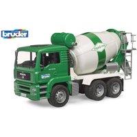 Bruder 1:16 MAN TGA Cement mixer truck rapid mix in Green | Size: 1 Pack