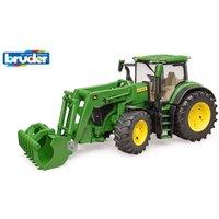 Bruder 1:16 John Deere 7R 350 with frontloader in Green | Size: 1 Pack