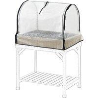 VegTrug Herb Garden Coldframe - Greenhouse PE Cover in White