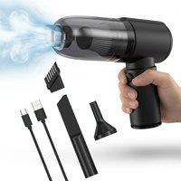 Venom Rechargeable Air Duster & Vacuum Cleaner for Home Tech in Black