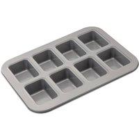 Judge Bakeware Non-Stick Rectangular Mini Loaf Tin 8 Cups - Grey
