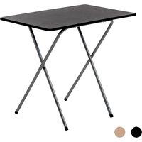 Harbour Housewares Wooden Folding Desk 80cm in Black
