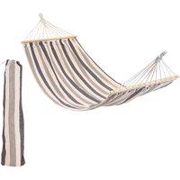 Harbour Housewares Garden Hammock with Spreader Bars in Navy