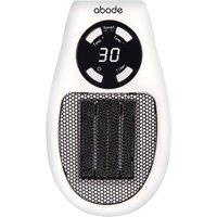 Abode Portable Ceramic Plug in Heater 500W APH1001 in White