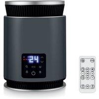 Black & Decker 1.8KW Ceramic Desk Heater Grey