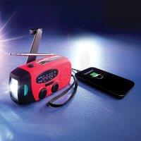 Bergstrom Solar & USB Emergency Radio with Flashlight & Phone Charger