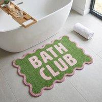 Garden Greatness Nylon Printed Bathroom Bath Club Mat | Size: 45 cm width x 75 cm drop