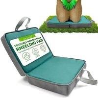 Green Thumbz Garden Kneeler Mat Pad with Memory Foam Cushion in Green