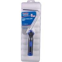 SupaDec Mini Paint Roller Set (Pack of 11) in Blue