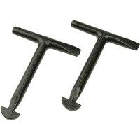 Monument 1010l Manhole Keys 125mm (5in) (pack 2)