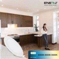 ENER-J 6W Recessed Round LED Mini Panel 120mm White 240V