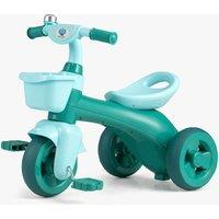 Costway Toddler Tricycle Kids Trike w/Limited Steering & Baskets 3-Wheel Bike in Green