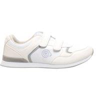 Dek Men's Drive Touch Fastening Trainer-Style Lawn Bowling Shoes in White | Size: 12