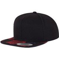 Flexfit by Yupoong Men's Roses Print Snapback Cap in Black
