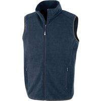Result Men's Polarthermic Fleece Body Warmer in Navy | Size: XS